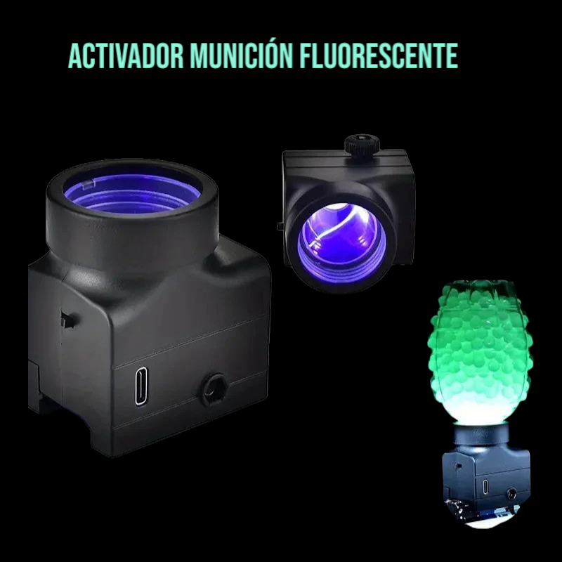 Illuminator for Fluorescent Ammunition